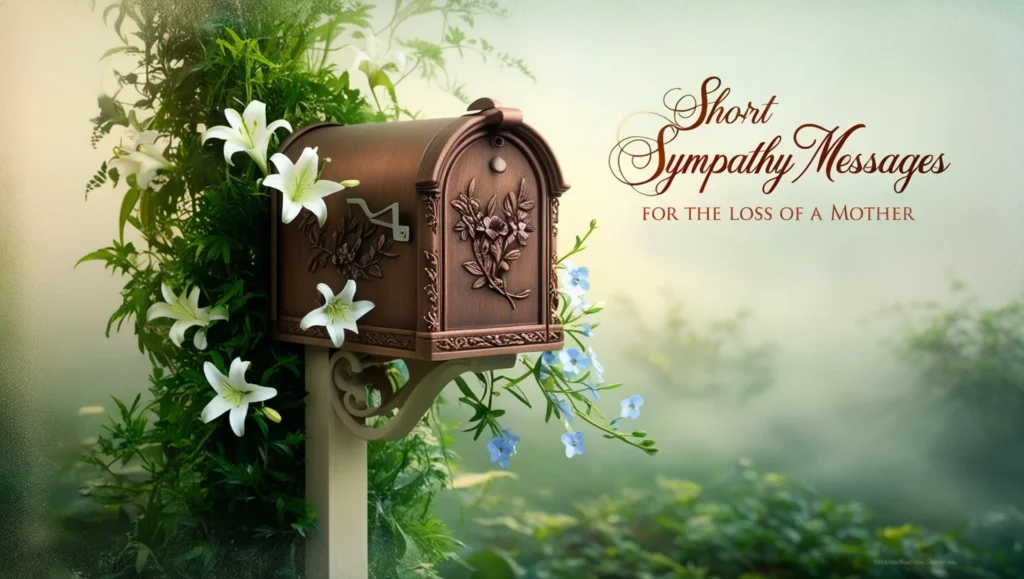 Short Sympathy Messages for the Loss of a Mother