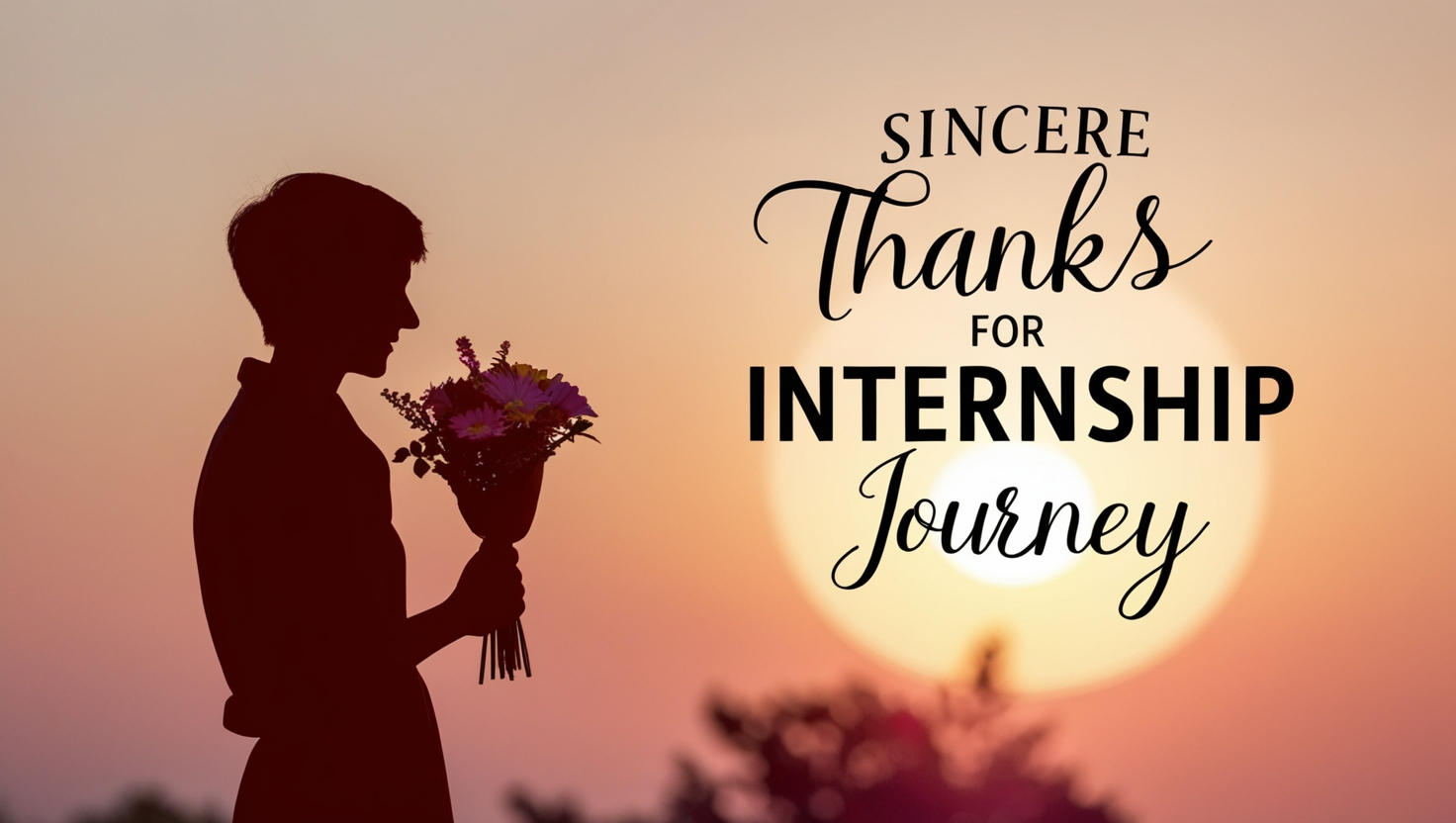 Sincere Thanks for Internship Journey