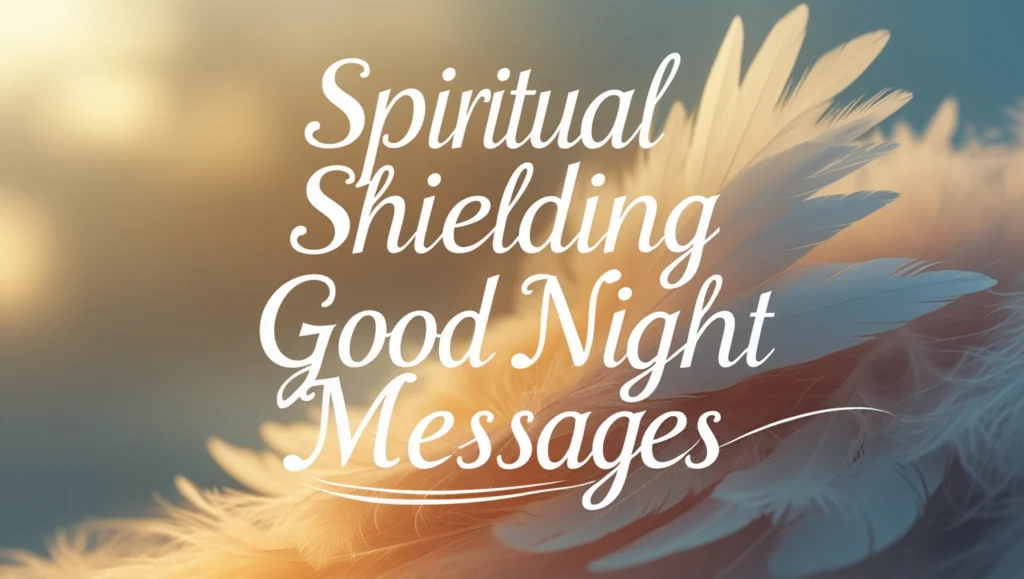 Spiritual Shielding Good Night Messages