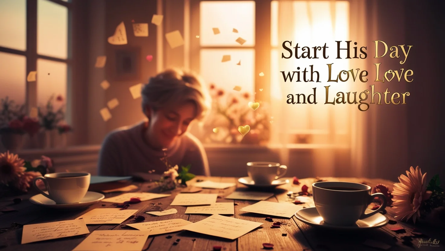 Start His Day with Love and Laughter