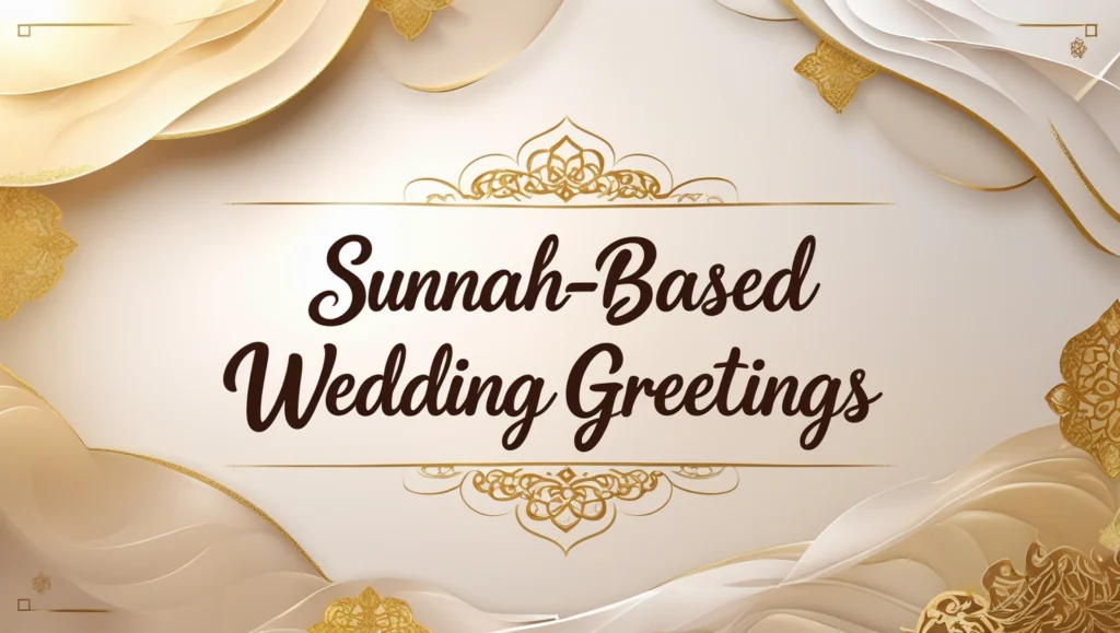 Sunnah-Based Wedding Greetings