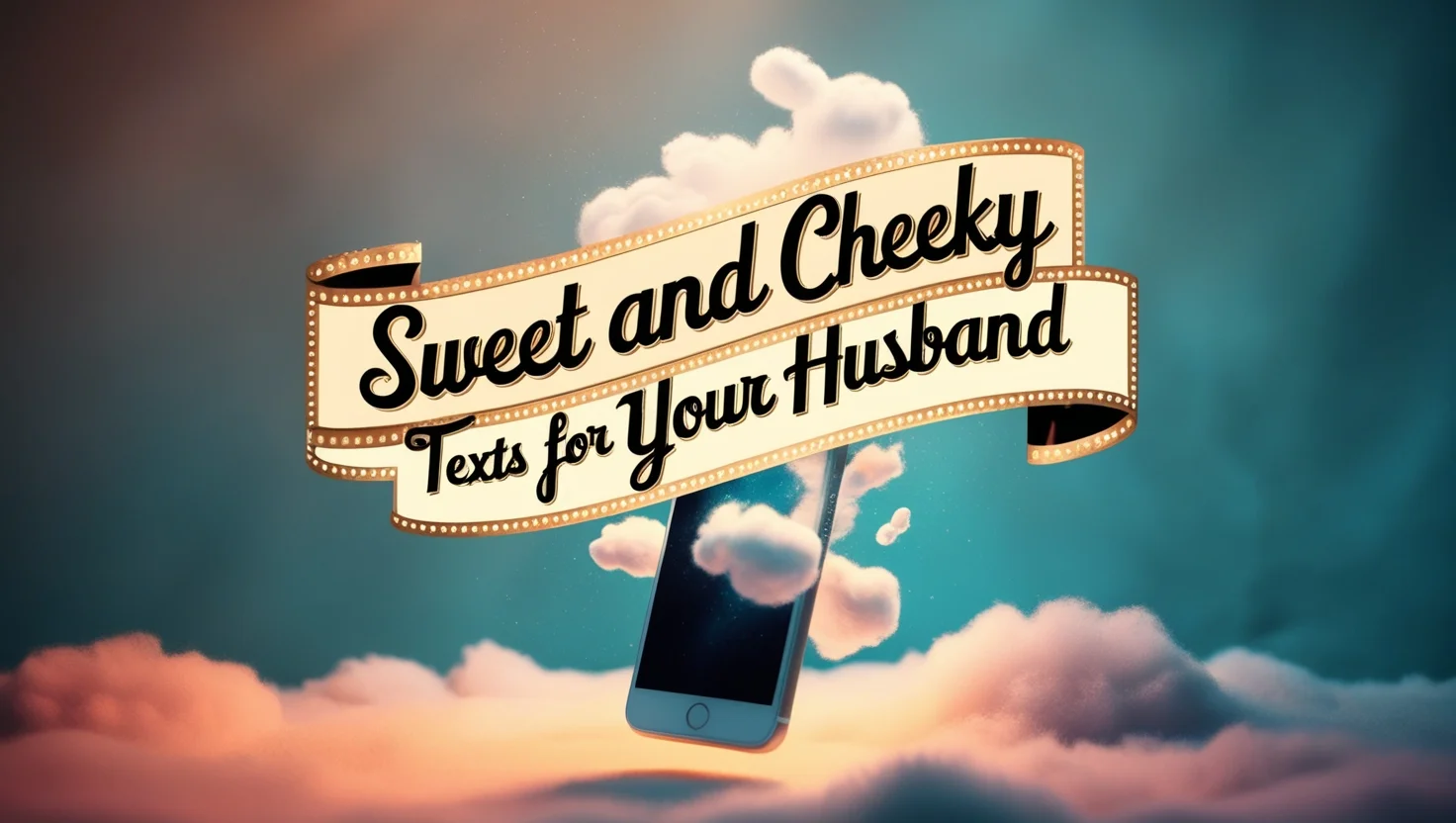 Sweet and Cheeky Texts for Your Husband