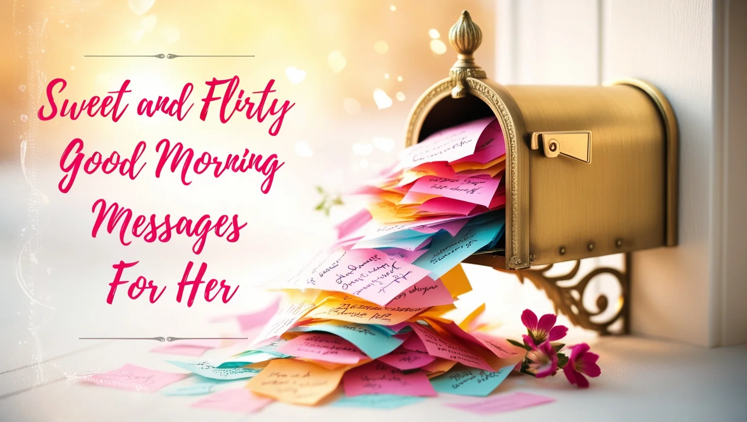Sweet and Flirty Good Morning Messages for Her