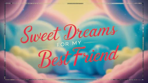 Sweet Dreams for My Best Friend