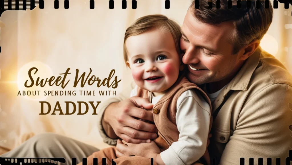 Sweet Words About Spending Time with Daddy