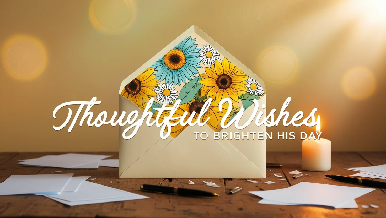 Thoughtful Wishes to Brighten His Day