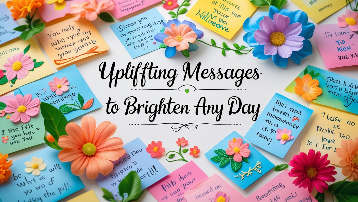 Uplifting Messages to Brighten Any Day