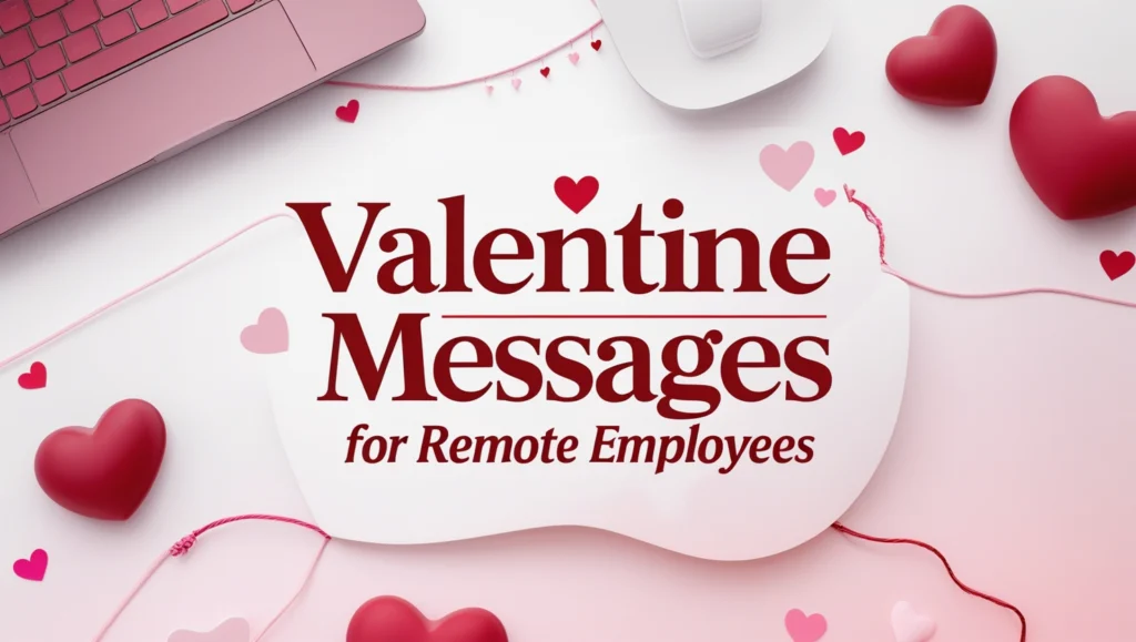 Valentine Messages for Remote Employees
