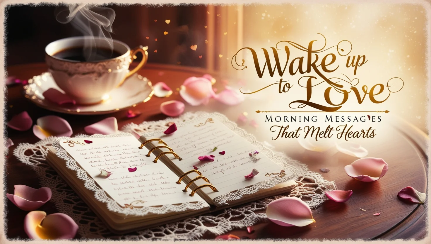 Wake Up to Love: Morning Messages That Melt Hearts