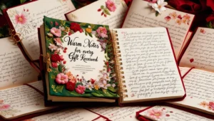 Warm Notes for Every Gift Received