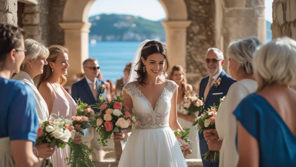 Wedding Welcome Messages for International Guests Attending a Seaside Ceremony in Portugal