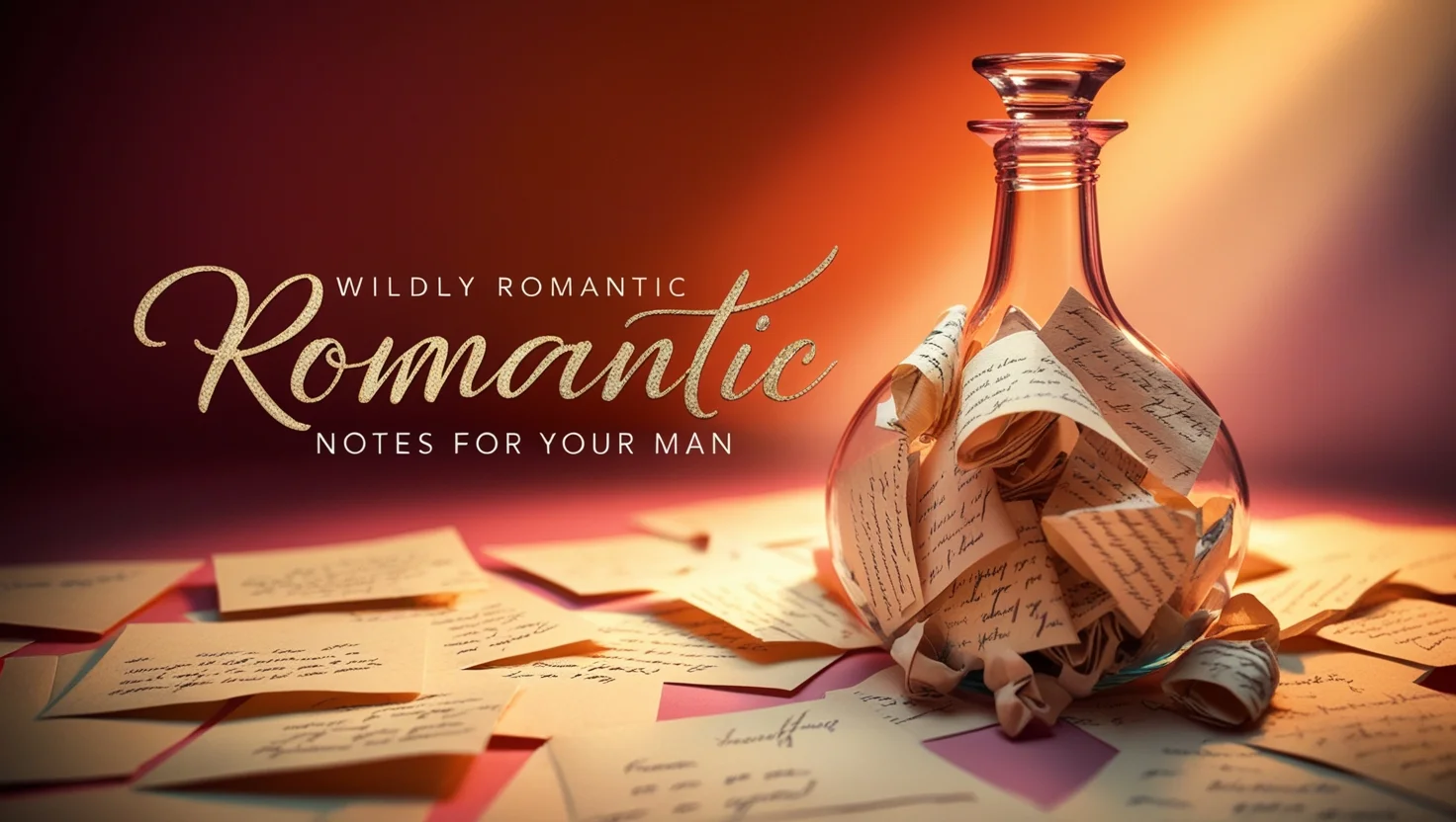 Wildly Romantic Notes for Your Man