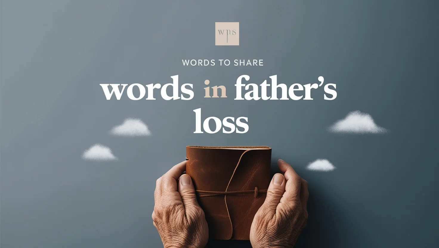 Words to Share in Father’s Loss