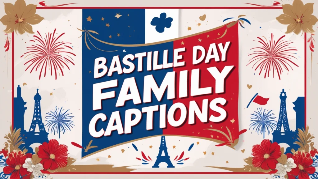 Bastille Day Family Captions