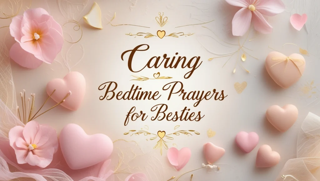 Caring Bedtime Prayers for Besties