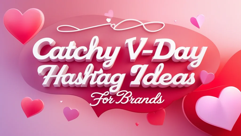 Catchy V-Day Hashtag Ideas for Brands
