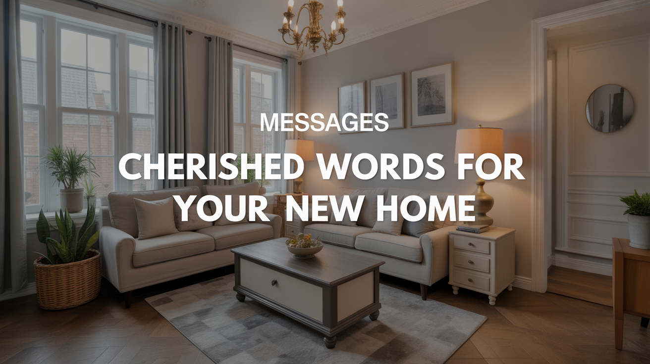 Cherished Words for Your New Home