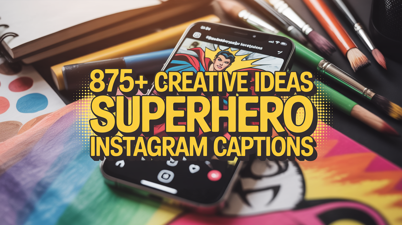 875+ Creative Ideas Superhero Instagram Captions