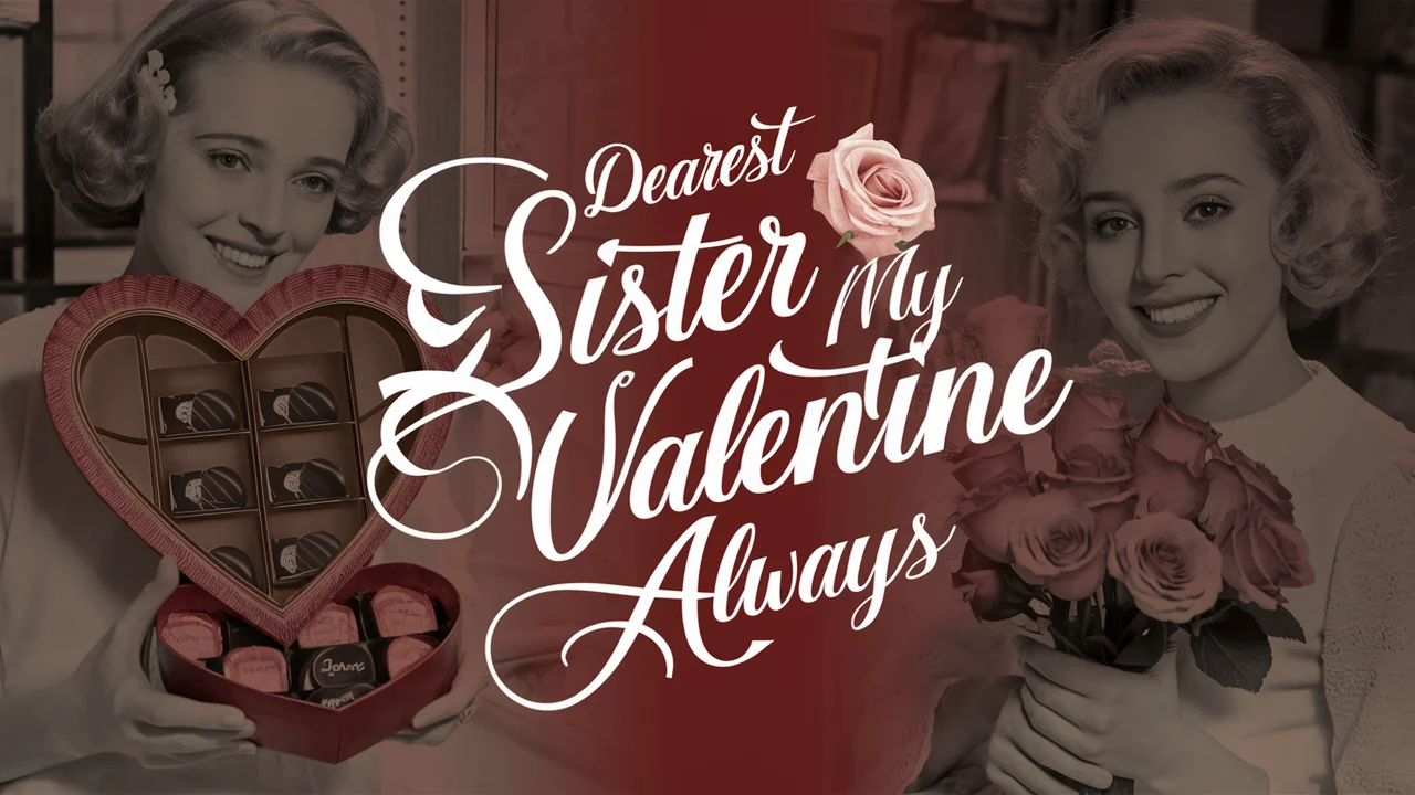 Dearest Sister My Valentine Always
