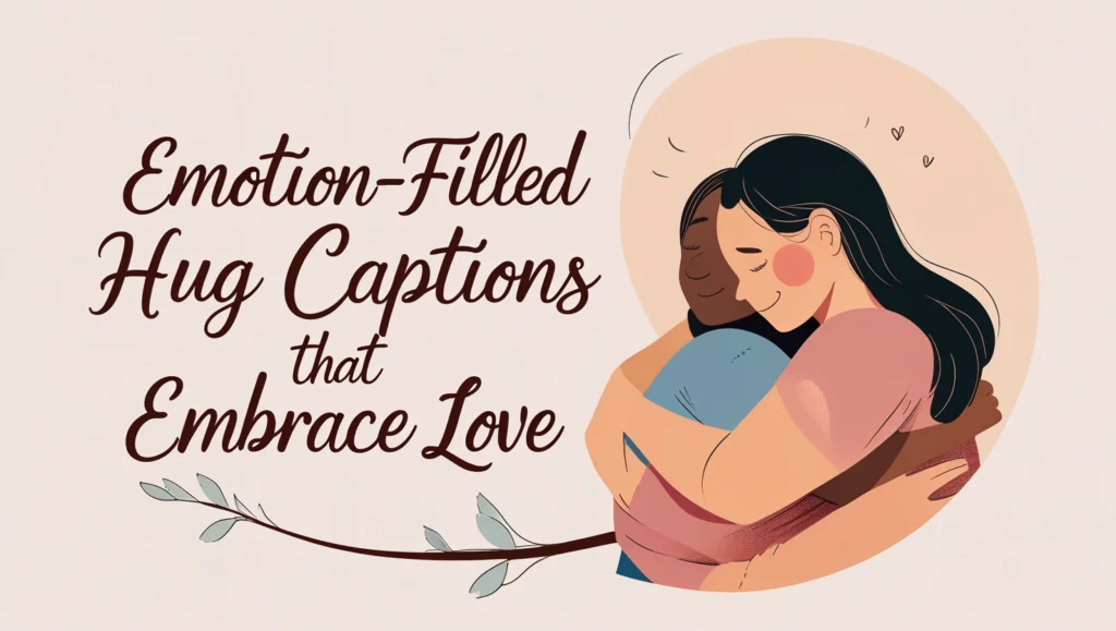 Emotion-Filled Hug Captions That Embrace Love