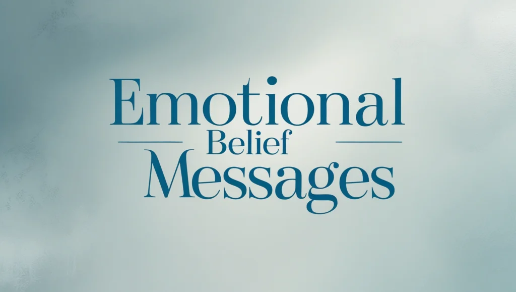Emotional Belief Messages
