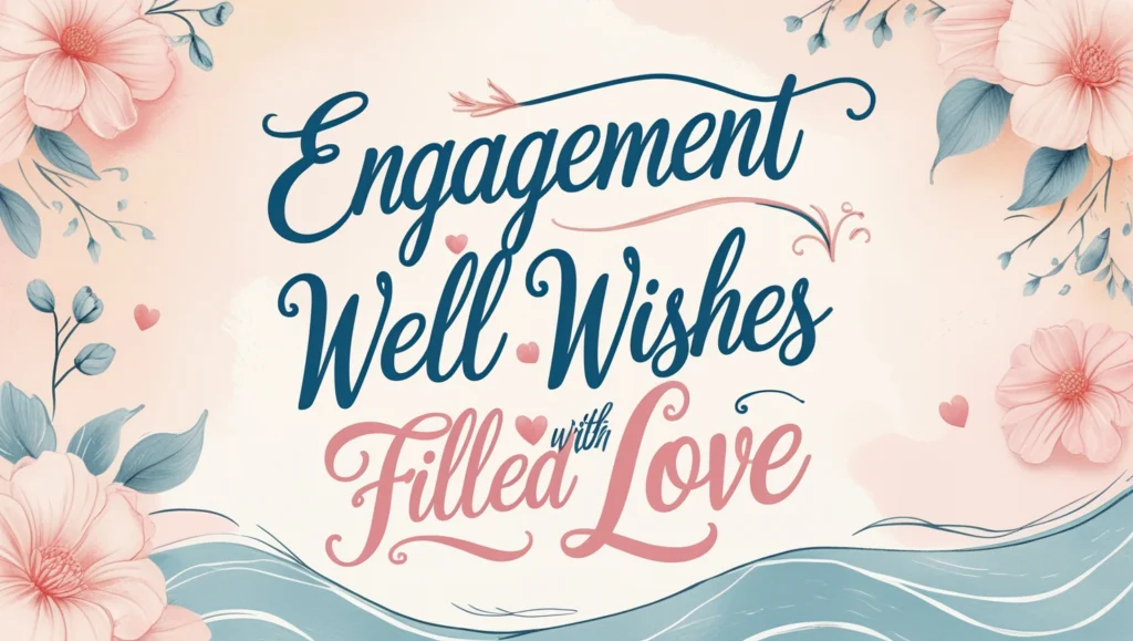 Engagement Well Wishes Filled with Love