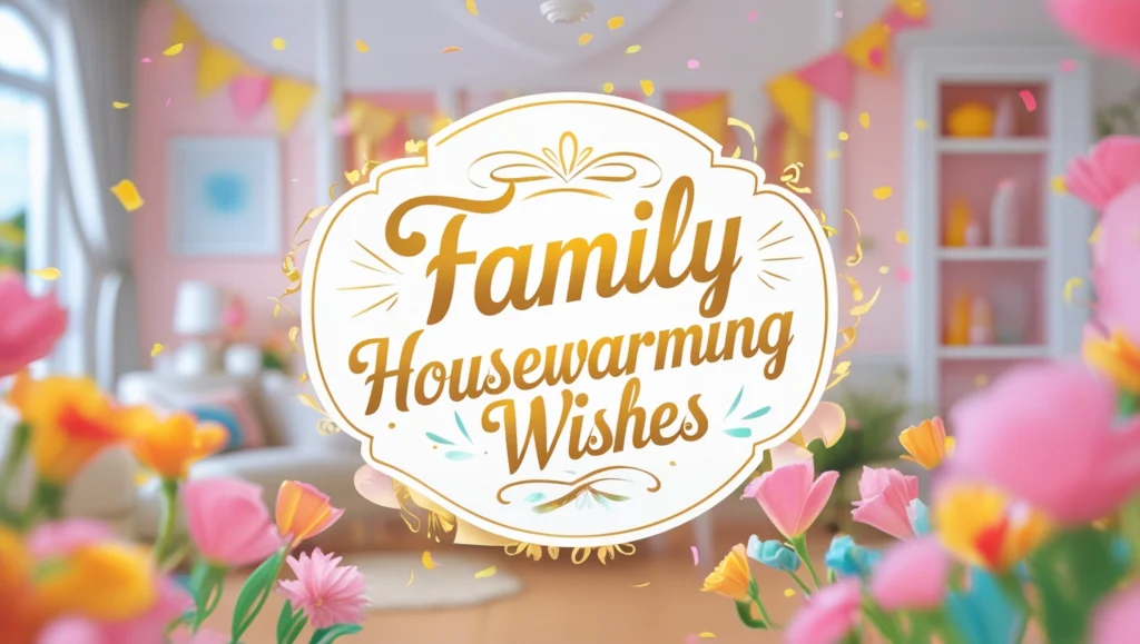 Family Housewarming Wishes