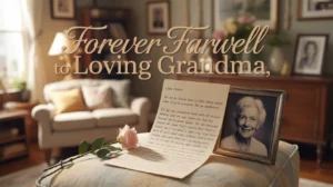Forever Farewell to Loving Grandma