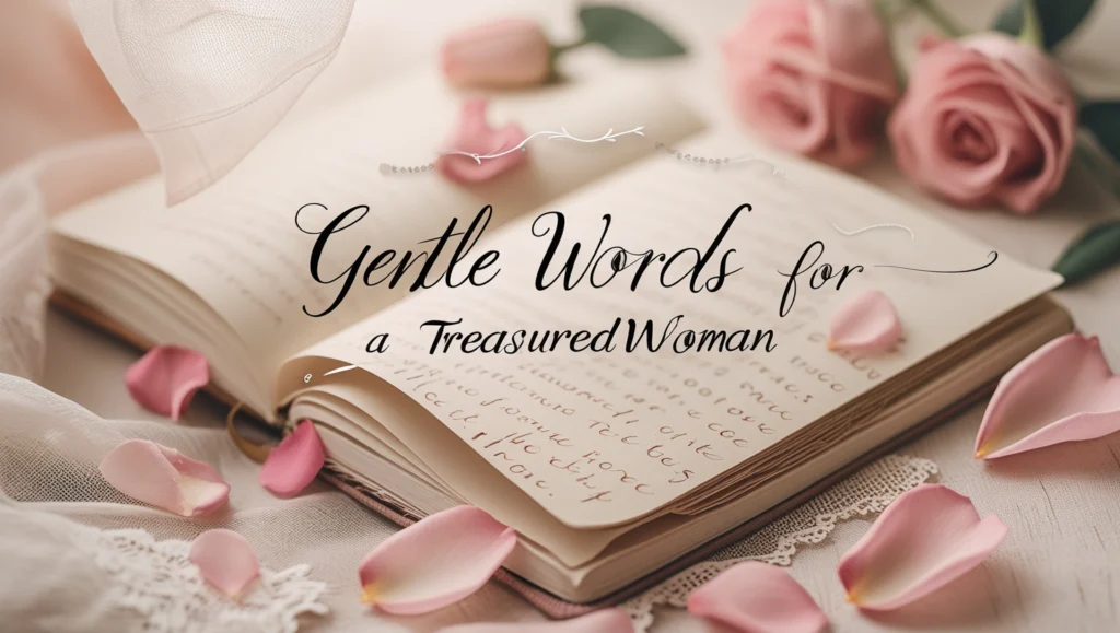 Gentle Words for a Treasured Woman