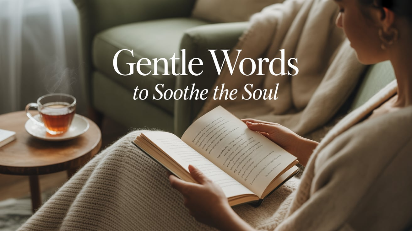 Gentle Words to Soothe the Soul
