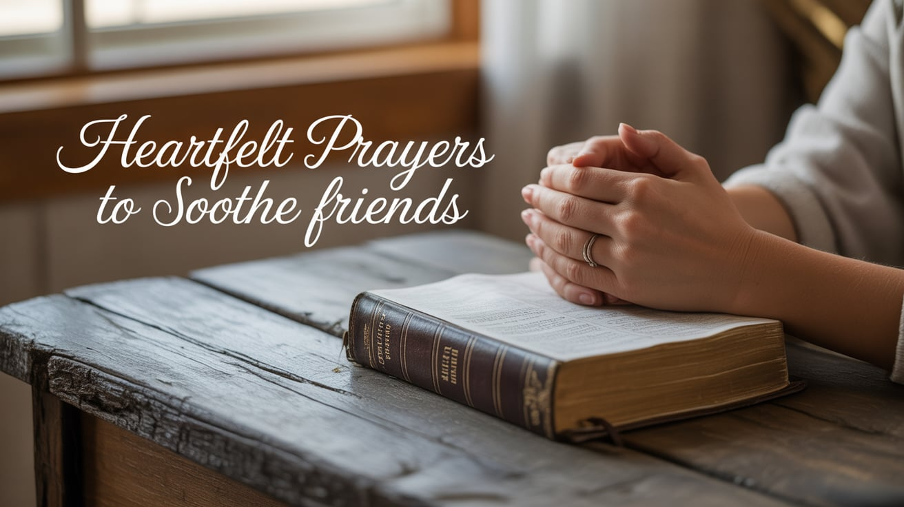 Heartfelt Prayers to Soothe Friends
