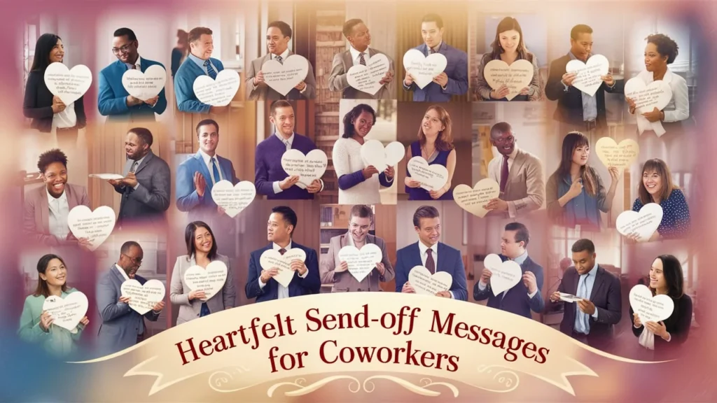 Heartfelt Send-Off Messages for Coworkers