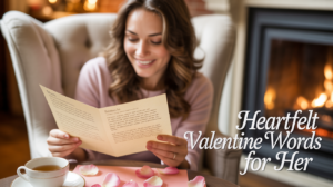 Heartfelt Valentine Words for Her