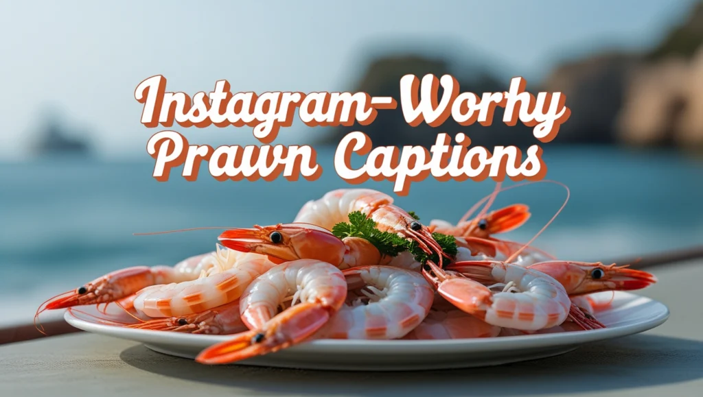 Instagram-Worthy Prawn Captions