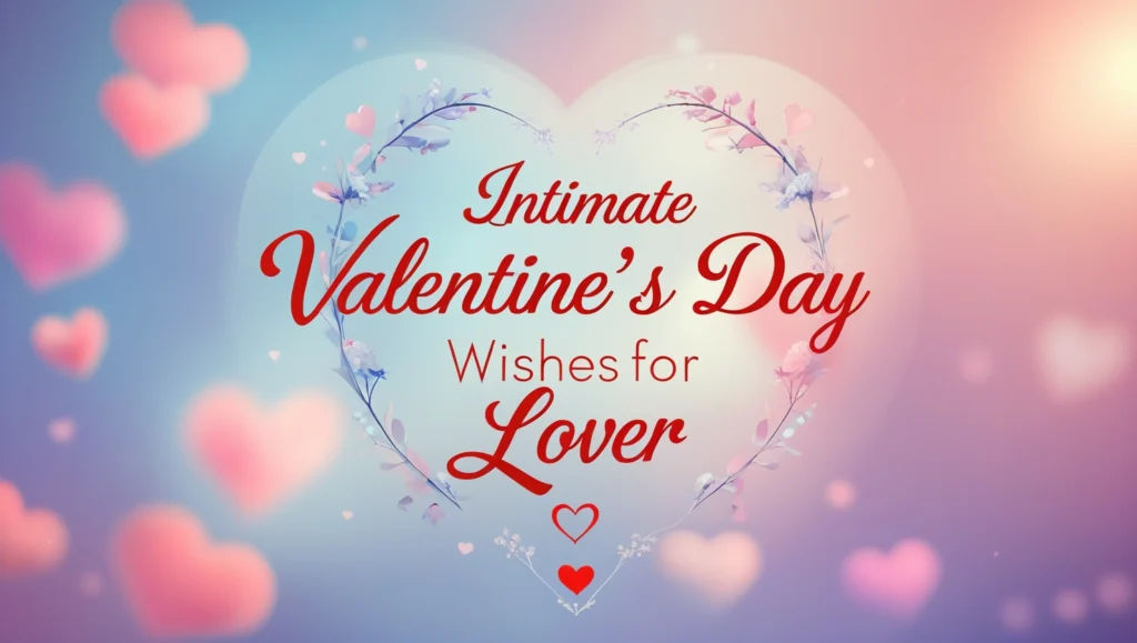 Intimate Valentine’s Day Wishes for Lover