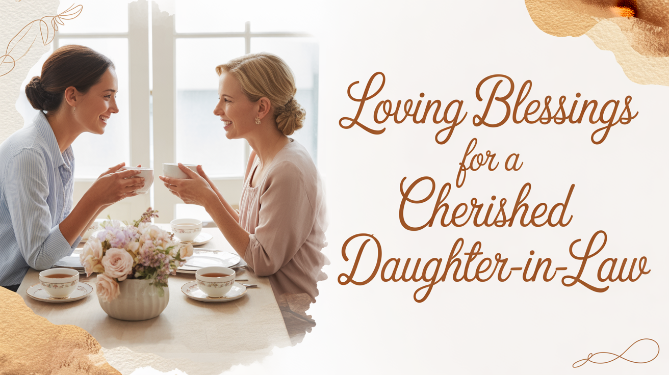 Loving Blessings for a Cherished Daughter-in-Law