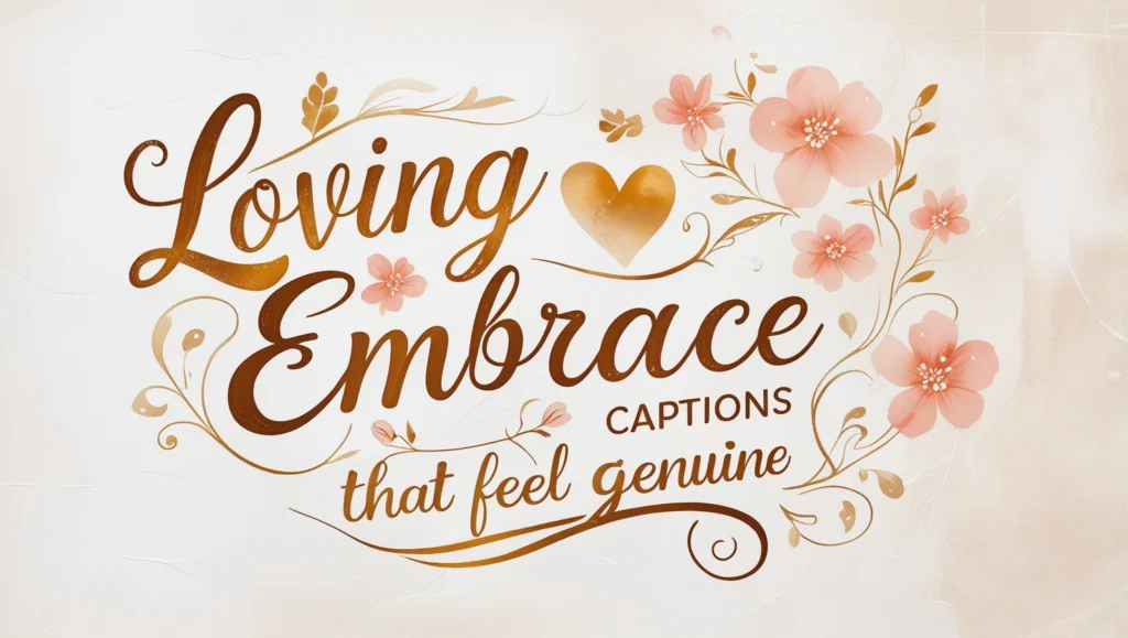 Loving Embrace Captions That Feel Genuine