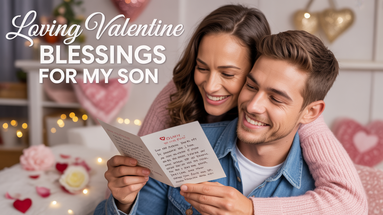 Warm Valentine Night Wishes for Son