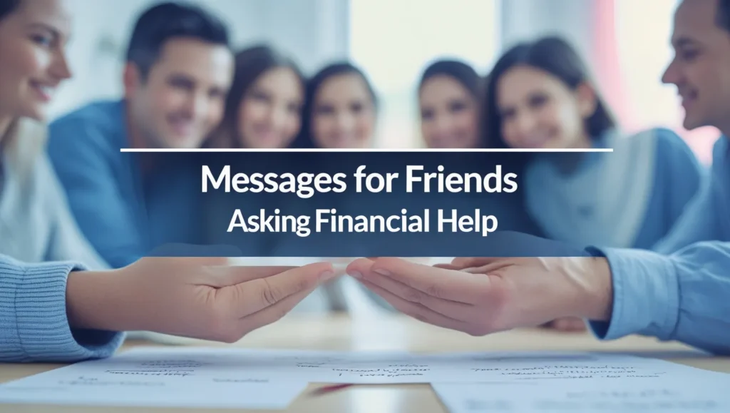 Messages for Friends Asking Financial Help