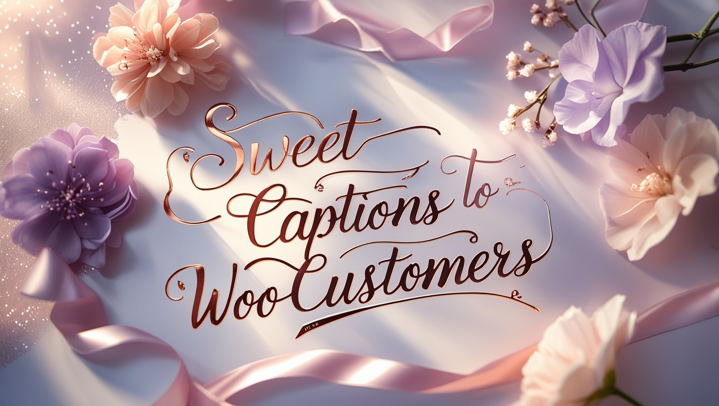 Sweet Captions to Woo Customers