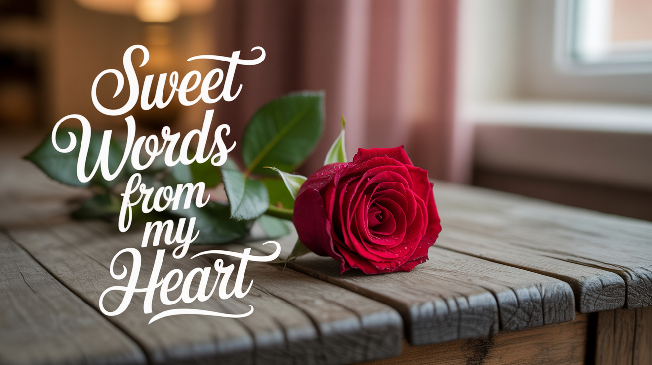 Sweet Words From My Heart