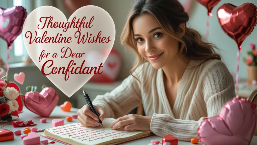 Thoughtful Valentine Wishes for a Dear Confidant
