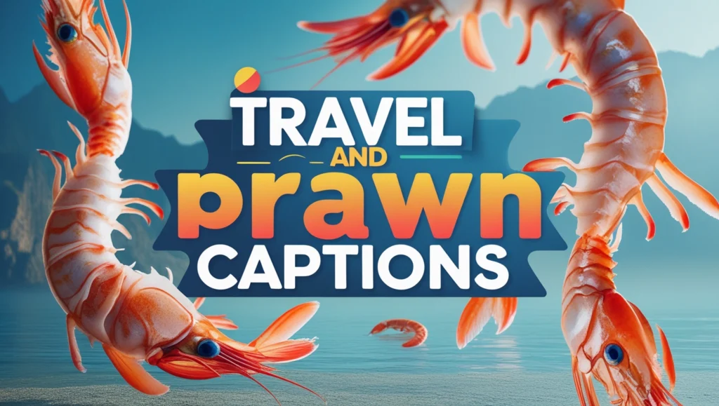 Travel and Prawn Captions