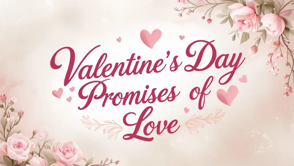 Valentine’s Day Promises of Love