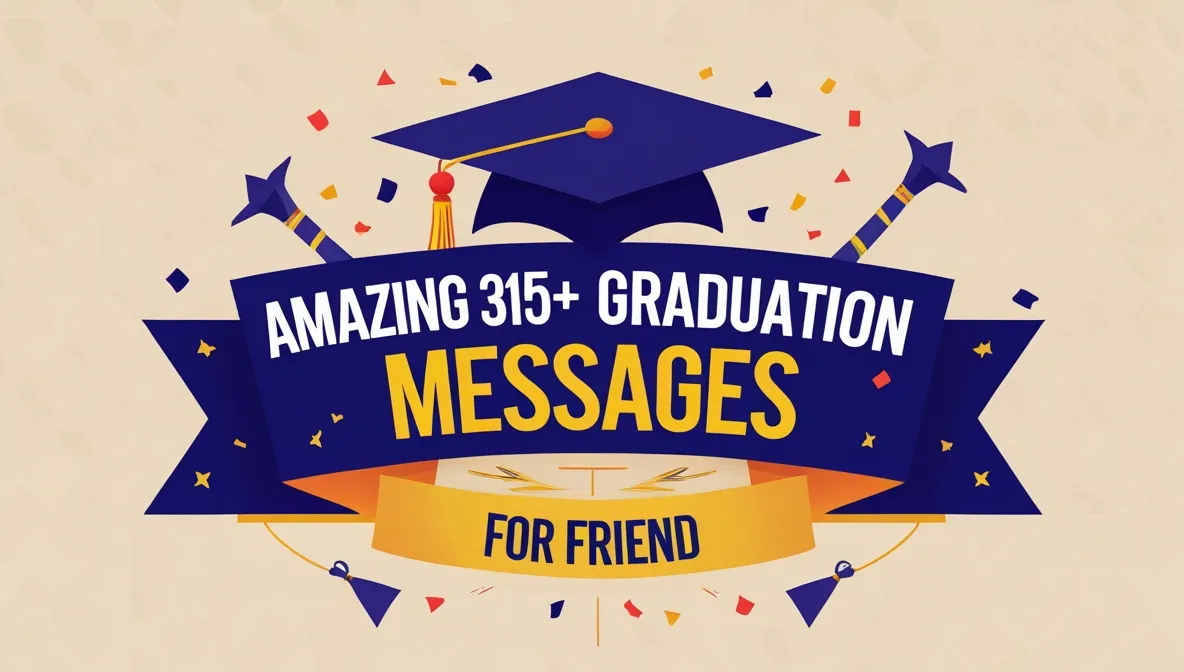 Amazing 315+ Graduation Messages for Friend