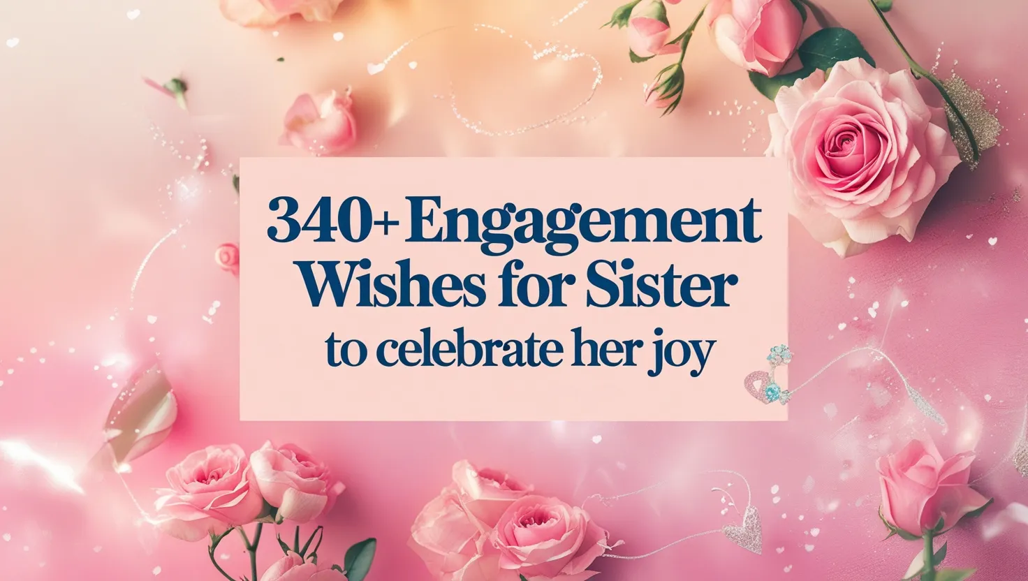 340+ Engagement Wishes for Sister to Celebrate Her Joy