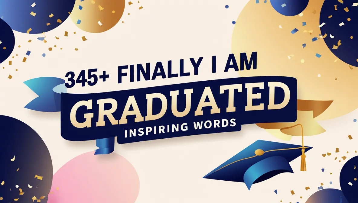 345+ Finally I Am Graduated Quotes – Inspiring Words