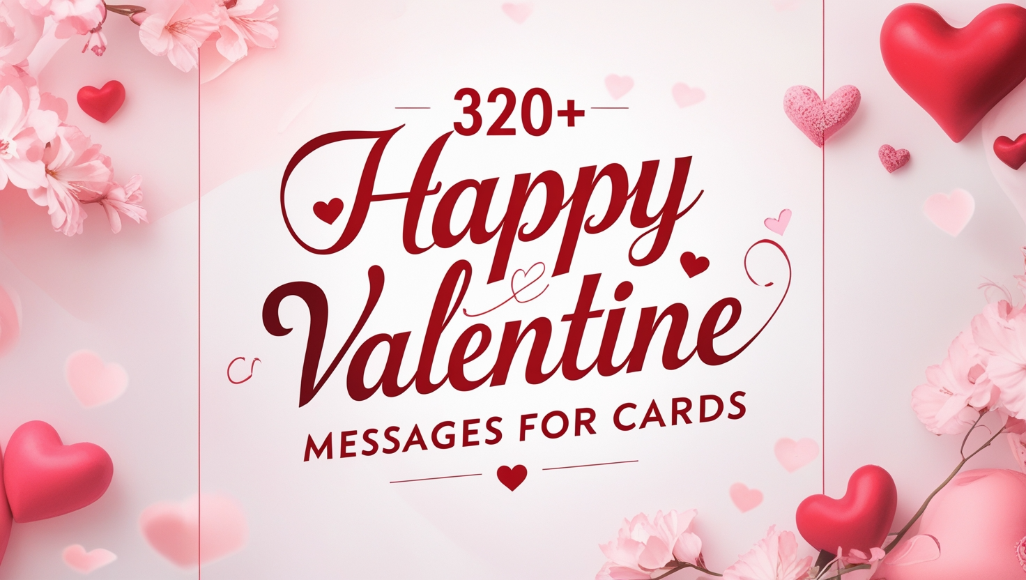 320+ Happy Valentine Messages for Cards
