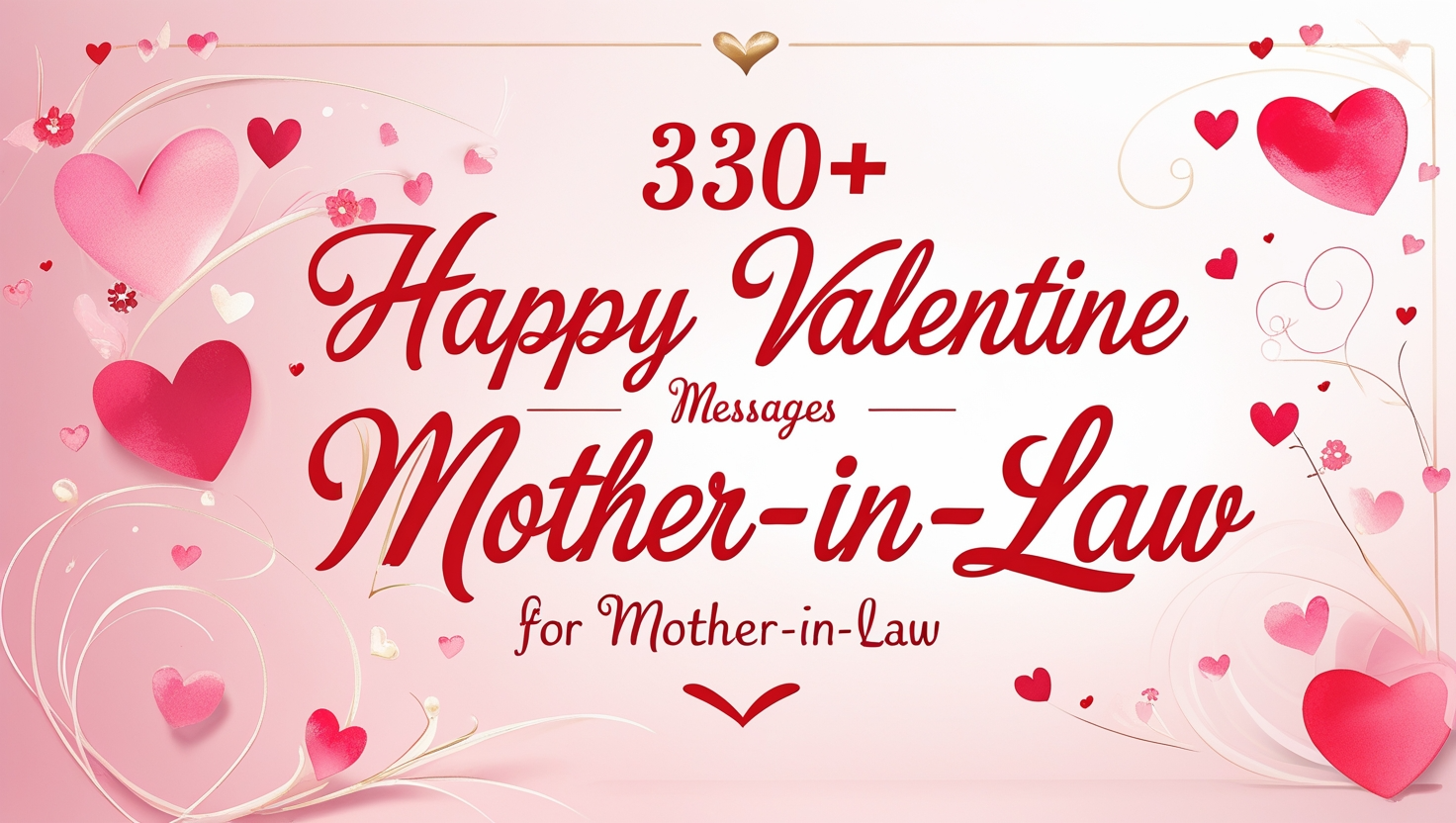 330+ Happy Valentine Messages for Mother‑in‑Law