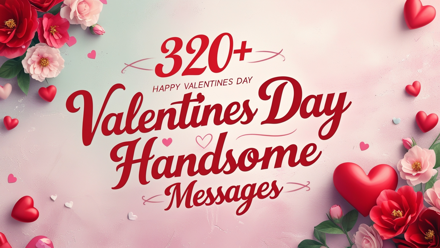 320+ Happy Valentines Day Handsome Messages